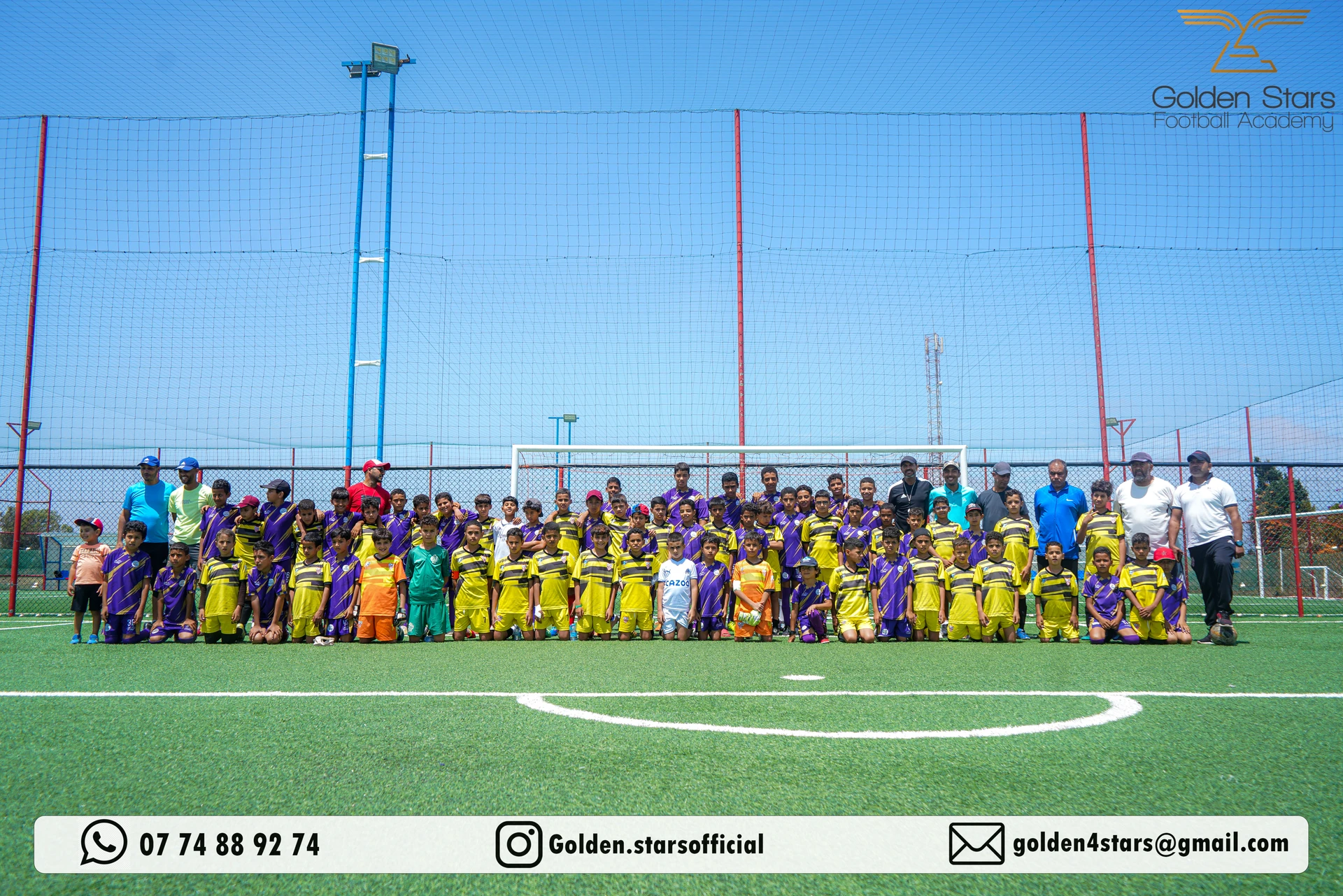 rencontres avec d'autres écoles de Football.